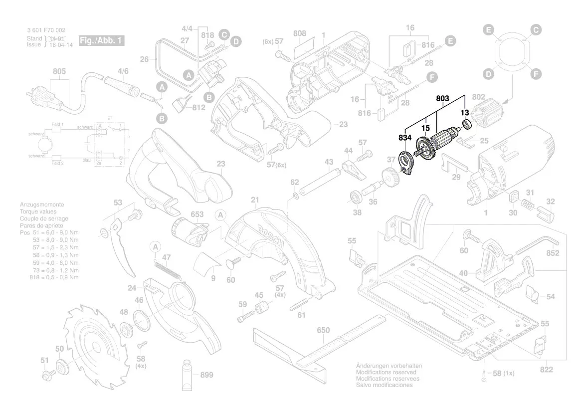 Induit réf. 1 604 010 770 BOSCH